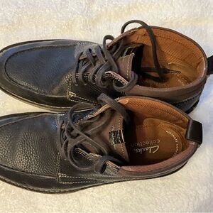 Clarks Men's Brown Leather Boots